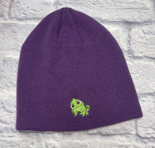 Pascal Beanie Knit Hat Cap Purple 