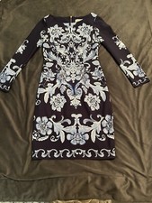 Eliza J Blue Flower Dress Size 2