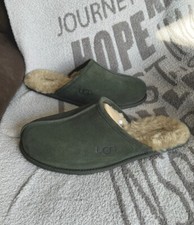 UGG Men's Scuff Suede Slippers Forest Night Size 16 NWOB