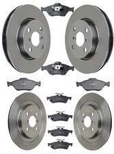 Bremsen Set Scheiben mit Beläge VORNE HINTEN Toyota Yaris P9 