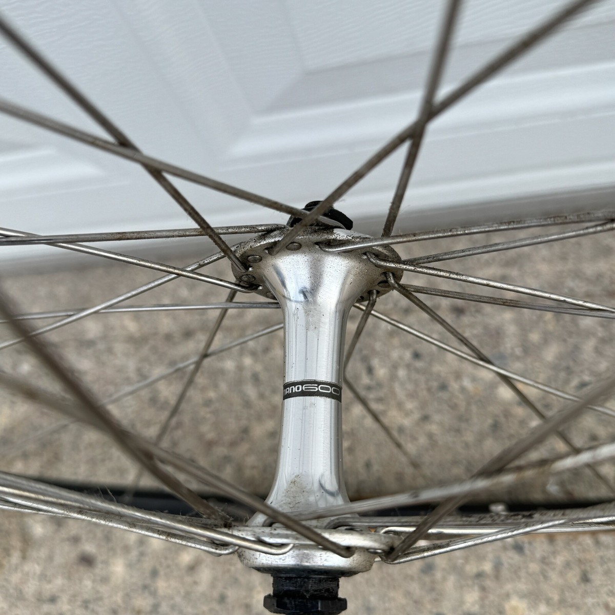 Shimano 600 Tri-Color Wheelset, 9x 100/130mm QR 8s, Campagnolo