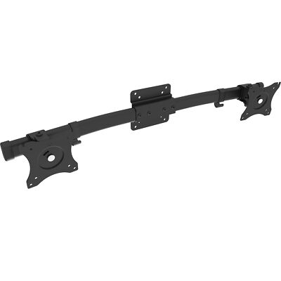 Dual VESA Bracket Adapter Horizontal Assembly Mount for 2 Monitor Screens up ...