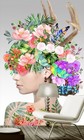 3D Flower Woman Zhua1217 Wallpaper Wall Murals Removable Self-adhesive Amy