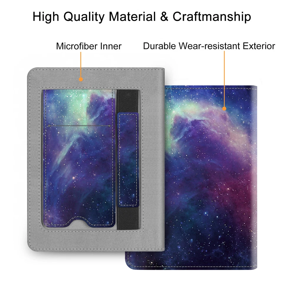 Funda protectora con soporte correa de mano para Amazon Kindle Paperwhite 10ª generación 2018 Foto 3 de 4