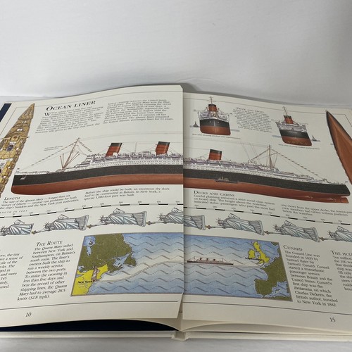 Stephen Biesty's Incredible Cross Sections Book Cruise Ships Large Boats Platt - Picture 4 of 10