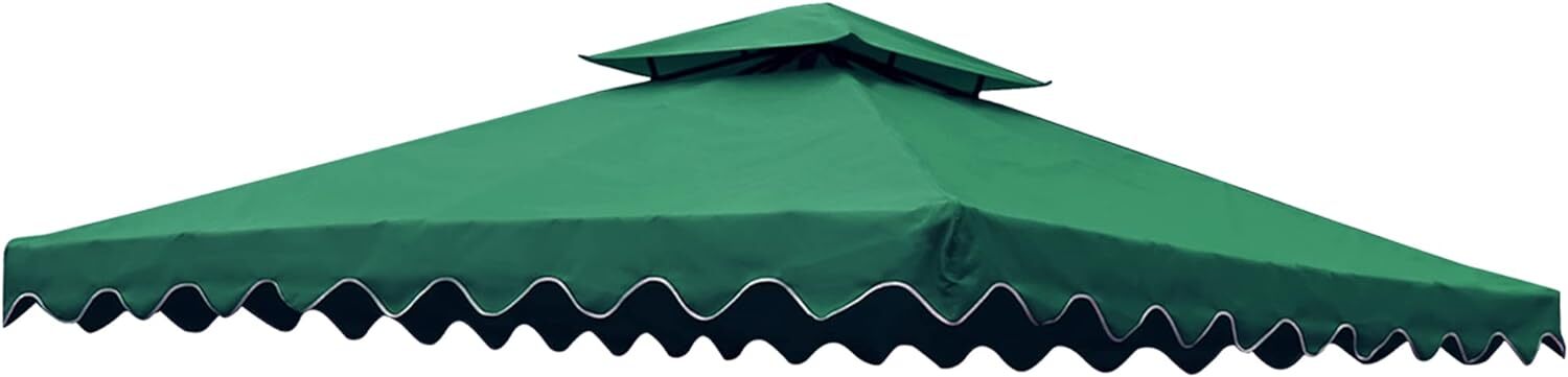 Gazebo Canopy Top Replacement 10x10 Canopy Cover Polyester 118x118 2 Tier New