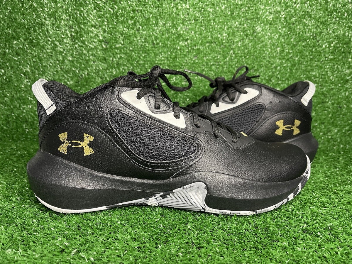 Under Armour Lockdown 6 Men's Basketball Shoes Black/Gold 3025616