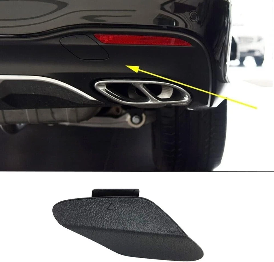 Tapa de cubierta de ojo de remolque para parachoques trasero para Mercedes-Benz GLS 550 A1668858322 2017-2019 Foto 3 de 4