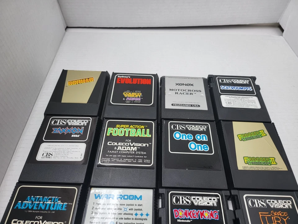 16 Juegos Wing War/Smurf/Zaxxon/Gyruss/ Donkey kong/ Frogger para Colecovision 13i Foto 3 de 4