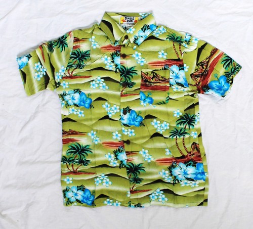 BOYS LOUD HAWAIIAN SHIRT: HAWAIIAN HIBISCUS FLOWERS, summer holiday, party new - Picture 10 of 11