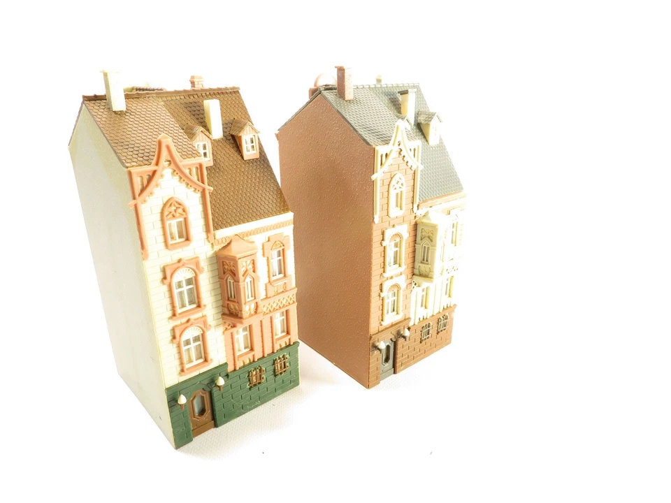 Faller H0 B-926 Reihenhaus Stadthaus -Set - fertig gebaut #P - Bild 3 von 4