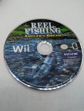 Reel Fishing Angler's Dream (Nintendo Wii, 2009) Authentic, disk only