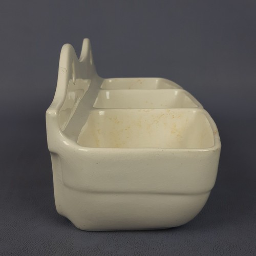 Porta Sapone D’appesa In Ceramica Soda E Sabbia Laveno Italy Vintage Anni ‘30 - Picture 3 of 13