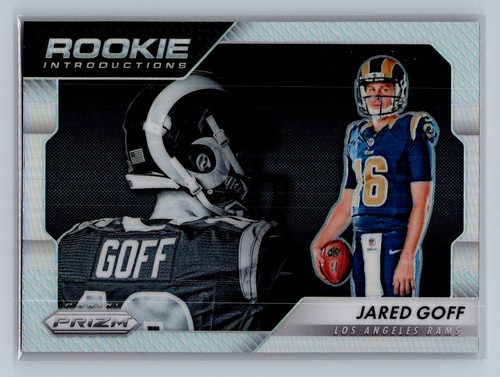 Jared Goff #1 2016 Panini Prizm Rookie Introduction card