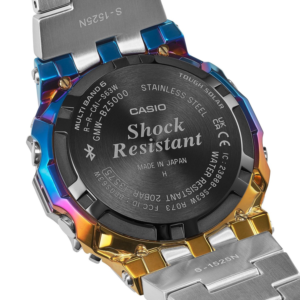 Casio G-Shock GMW-BZ5000RC-1JR AI Generative Design Rainbow IP