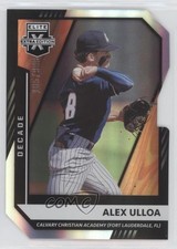 2021 Panini Elite Extra Edition Decade Die-Cut 185/203 Alex Ulloa #117 9pa