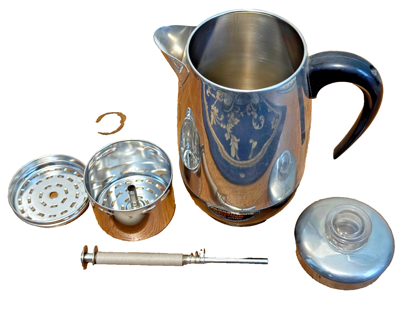 Vintage Farberware Superfast 2-8 Cup Electric Percolator Cof