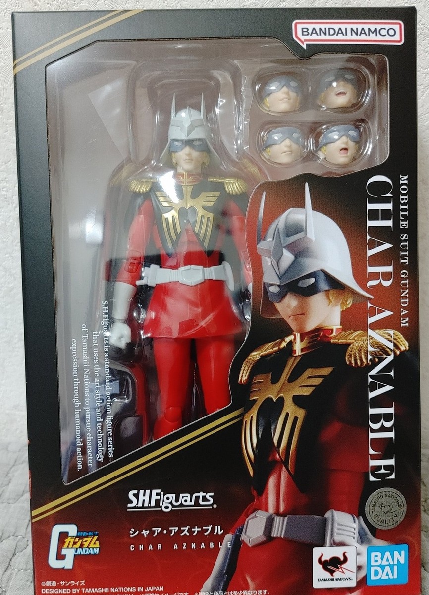 SHFiguarts CHAR AZNABLE フィギュア Amazon.com: TAMASHII NATIONS - Mobile Suit Gundam - Char Aznable