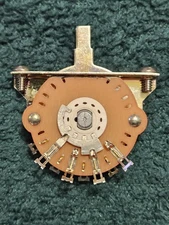 1x Oak Grigsby 5-Way Blade Switch for Stratocaster With Mounting Screws - No Tip