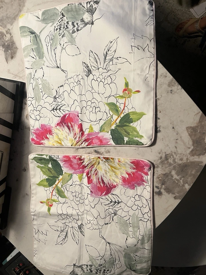 Lote de fundas de cojín de tela gremio de diseñadores nuevas sibylla fucsia 17x17" Foto 2 de 4