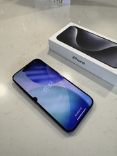 Apple iPhone 15 Pro 128gb Blue Titanium.