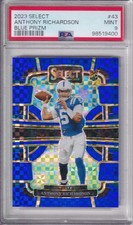 2023 Select Concourse Blue Prizm Anthony Richardson ROOKIE /199 #43 PSA 9 MINT