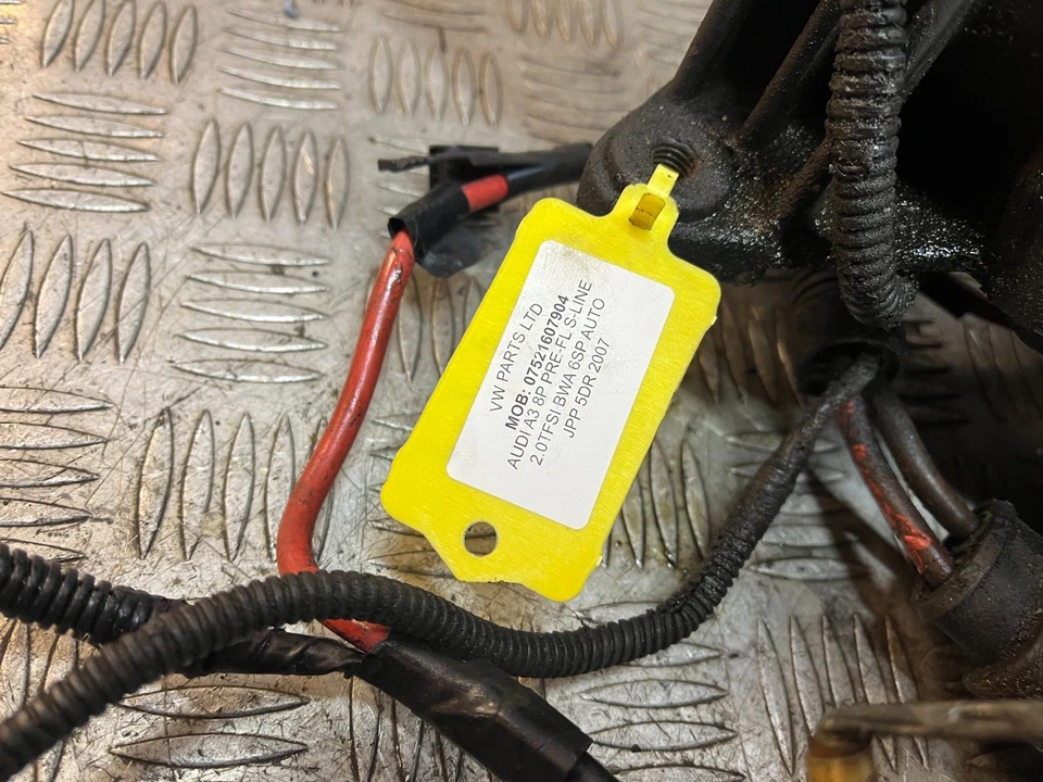 AUDI A3 8P PRE-FACELIFT POWER STEERING RACK 2.0TFSI BWA 2004-2008 - Image 3 of 4