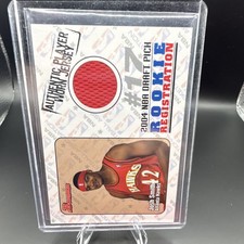 Bowman 2004-05 Rookie Registration Josh Smith #ROR-JS Jersey Atlanta Hawks