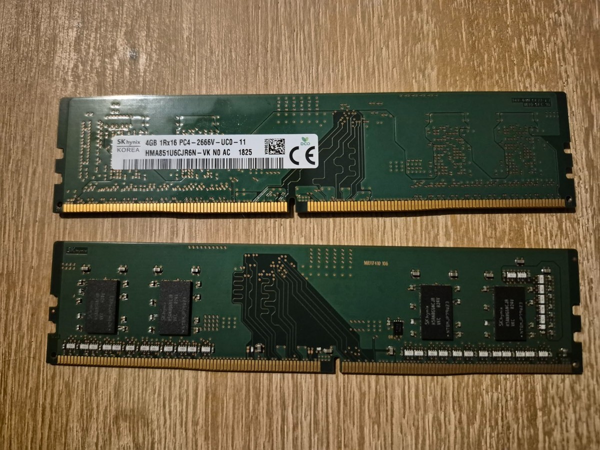 SKhynix 4GB PC4-2666V 6枚 SK Hynix 4GB DDR4 2666 Desktop DIMM RAM 1Rx16 PC4-2666V for DELL