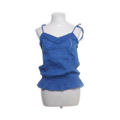 Mudo, Tank­top, Größe: S, Blau, Baumwolle, Gepunktet, Damen #qlq