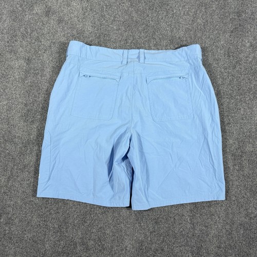 HUK Fishing Shorts Mens Size 3XL Performance Blue Cargo Embroidered Outdoor