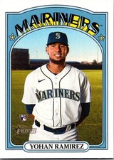 2021 Topps Heritage #530 Yohan Ramirez