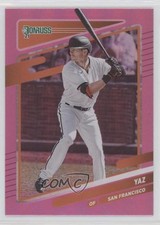 2021 Panini Donruss Variation Holo Pink Mike Yastrzemski (Yaz) #67 0z0k