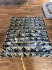 Vintage Manatunga Tulutuku Picnic Throw Rug Blanket NZ 51 X 60