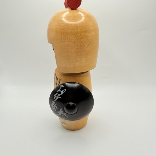 Vintage Japanese Creative KOKESHI Doll – Hand-Painted Folk Art - Picture 5 of 19