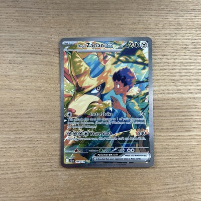 HOP'S ZACIAN EX 186/159 PERFECT PSA 10 CENTERING S&V JOURNEY