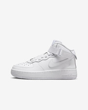 NIKE AIR FORCE 1 MID EASYON GS TAGLIE UK PREZZO AL PUBBLICO £ 89