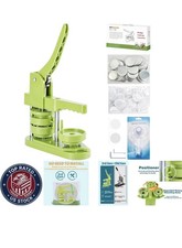 58mm DIY Button Maker Machine - Create Custom Badges with 100 Parts Pictures