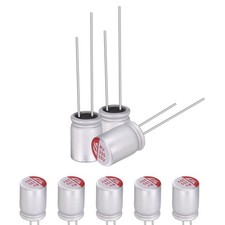 20 Pack 6.3x8.5mm 330uF 25V Solid Electrolytic Capacitor for PCB Repair