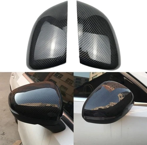 FOR 19-22 MERCEDES BENZ W177 A250 A35 A45 AMG REAL CARBON FIBER MIRROR COVER CAP