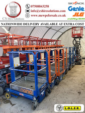 4.5m WH 2013 Nano Lift Scissor Lift  Power Tower Genie, JLG, Skyjack