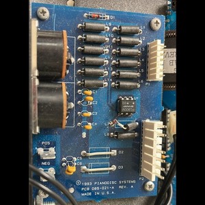 PianoDisc PCB 085-021-A Rev. A (1993) – Power Interface Board – Made in USA