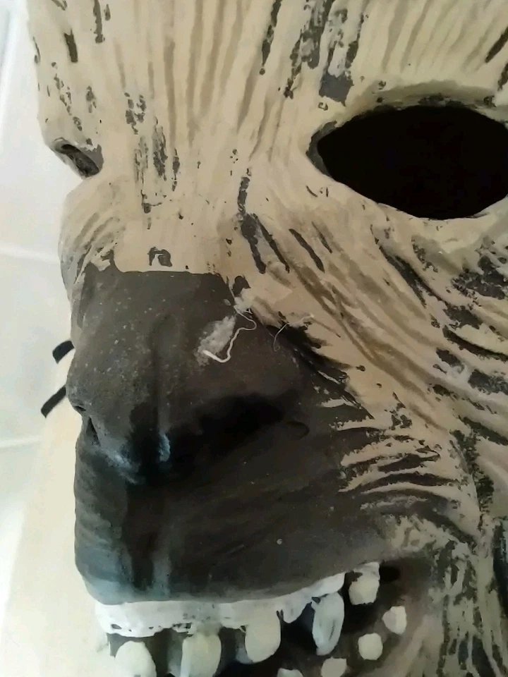 Chewbacca Star Wars Face Mask Rubies Cosplay Costume Wookiee Halloween READ NOTE - Image 2 of 4