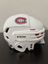 Autographed/Signed Serge Savard Montreal Canadiens Helmet “The Senator” BAS COA