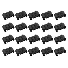 Flashlight Tape Remote Switch Cable Management Clip for Picatinny Rail, Black