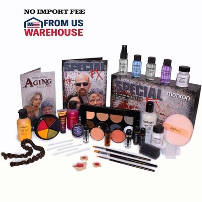 Special FX All-Pro Makeup Kit, Bloods: Squirt Blood, Stage Blood, Coagulated Blo