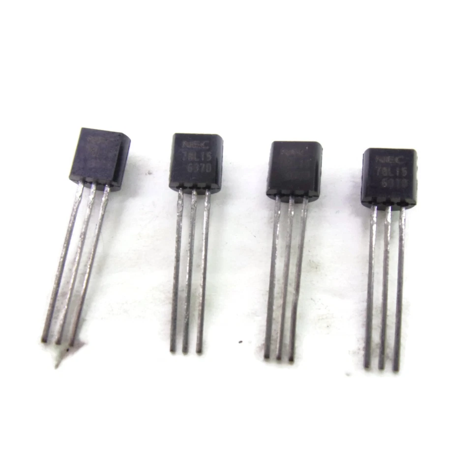 4-pcs 78L15 Voltage Regulator 15V New Old Stock ~ U.S. SELLER - Image 2 of 2