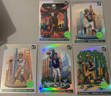 Panini Donruss Downtown NFL Rookie Card Lot 2024 - Harrison, Odunze, Love, Purd…