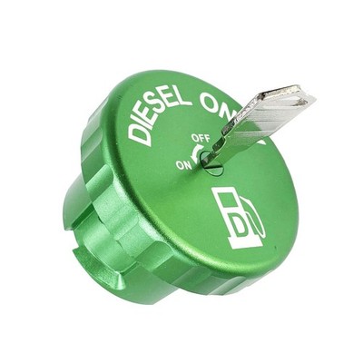 DOCA Diesel cap for Dodge, for 2019-2025 Dodge Ram Truck 1500 2500 3500-Green