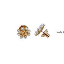 2026 Tory Burch Pearl Flower Earrings  TB Series